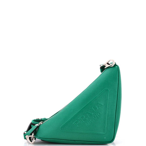 Prada Triangle Logo Zip Crossbody Bag #182662P13B - Picture 1 of 7